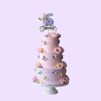 Age and Name Cake Charm Shaker