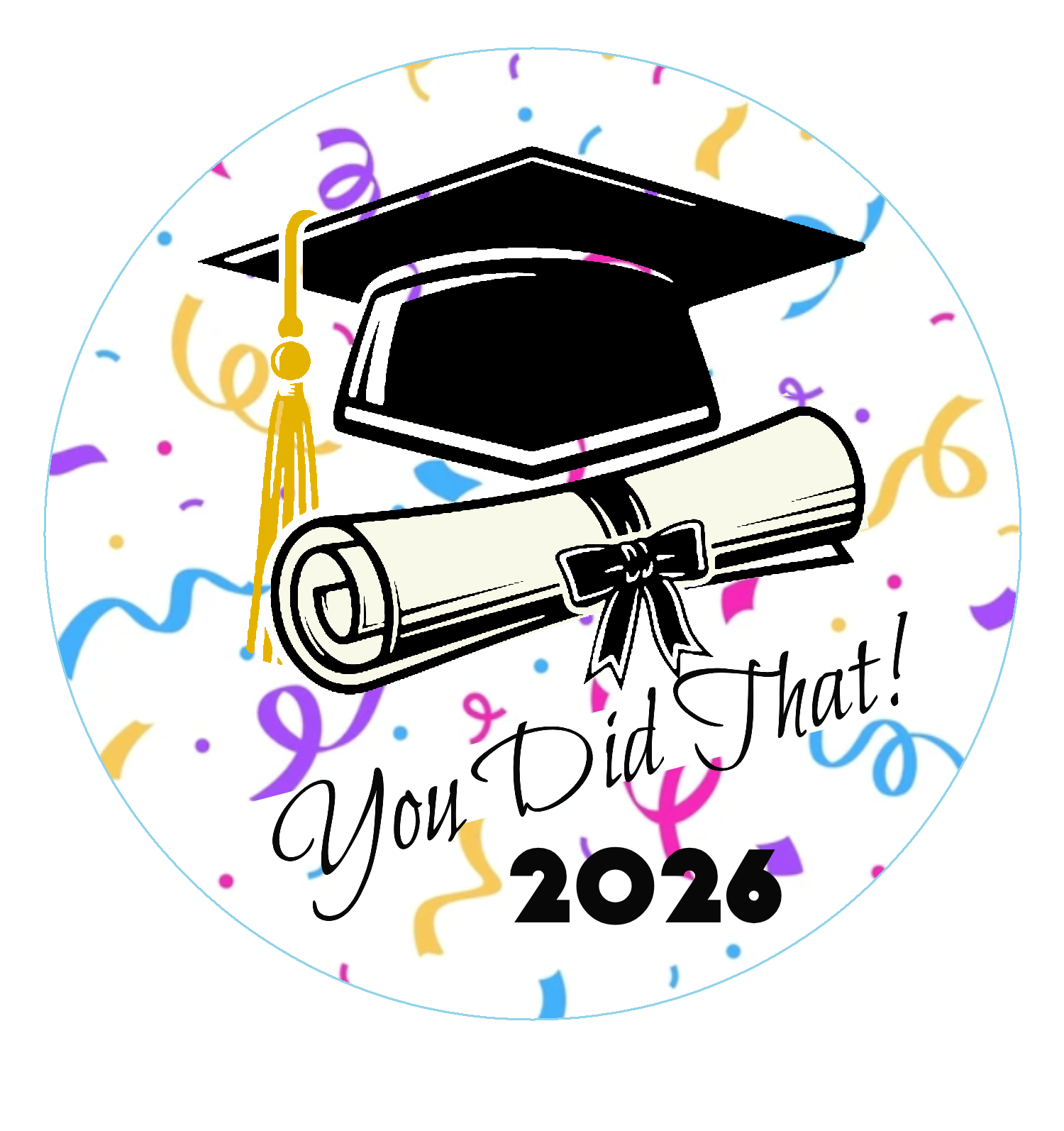 2026 Grad Edible Image