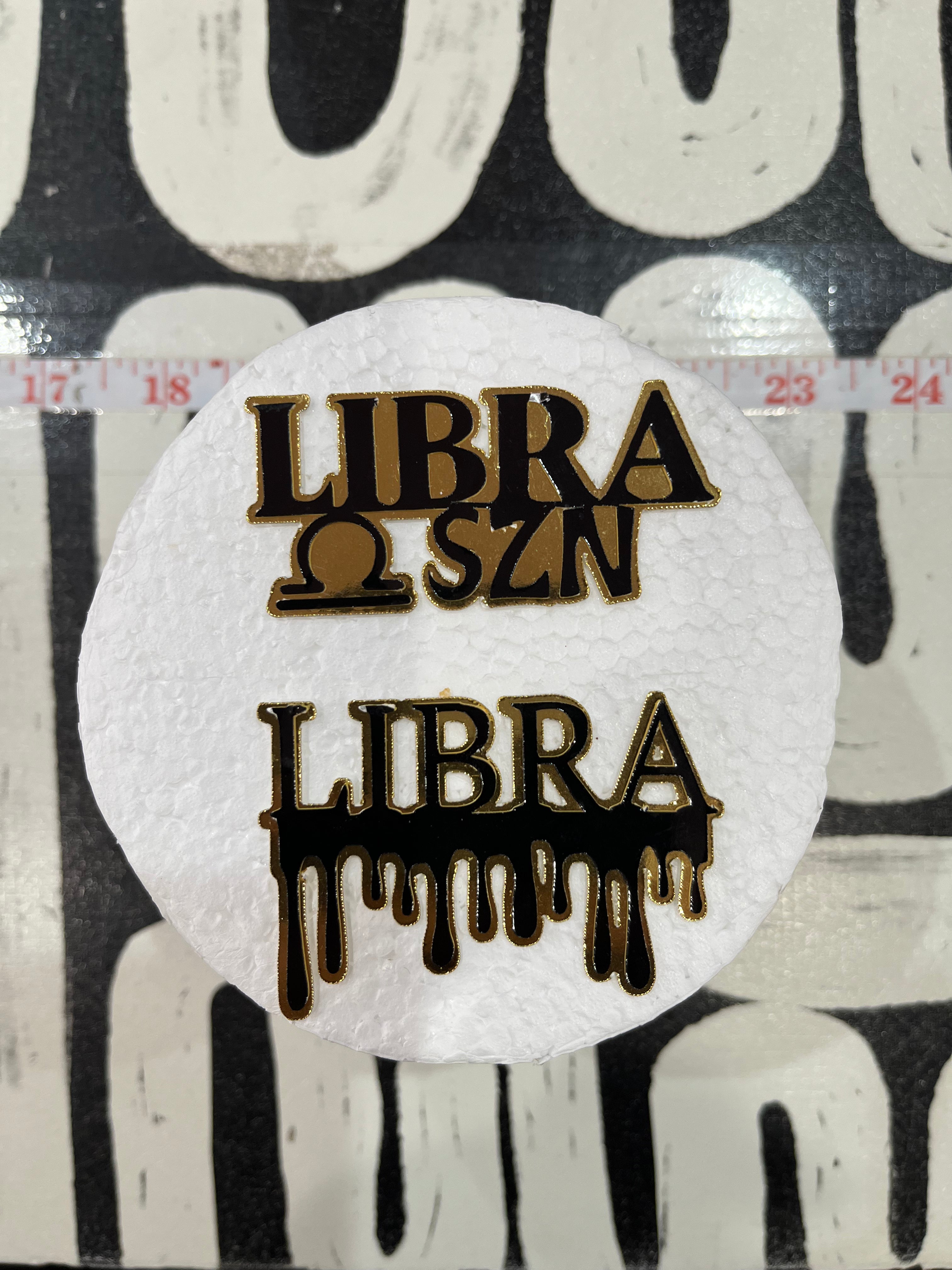 Zodiac Cupcake Toppers