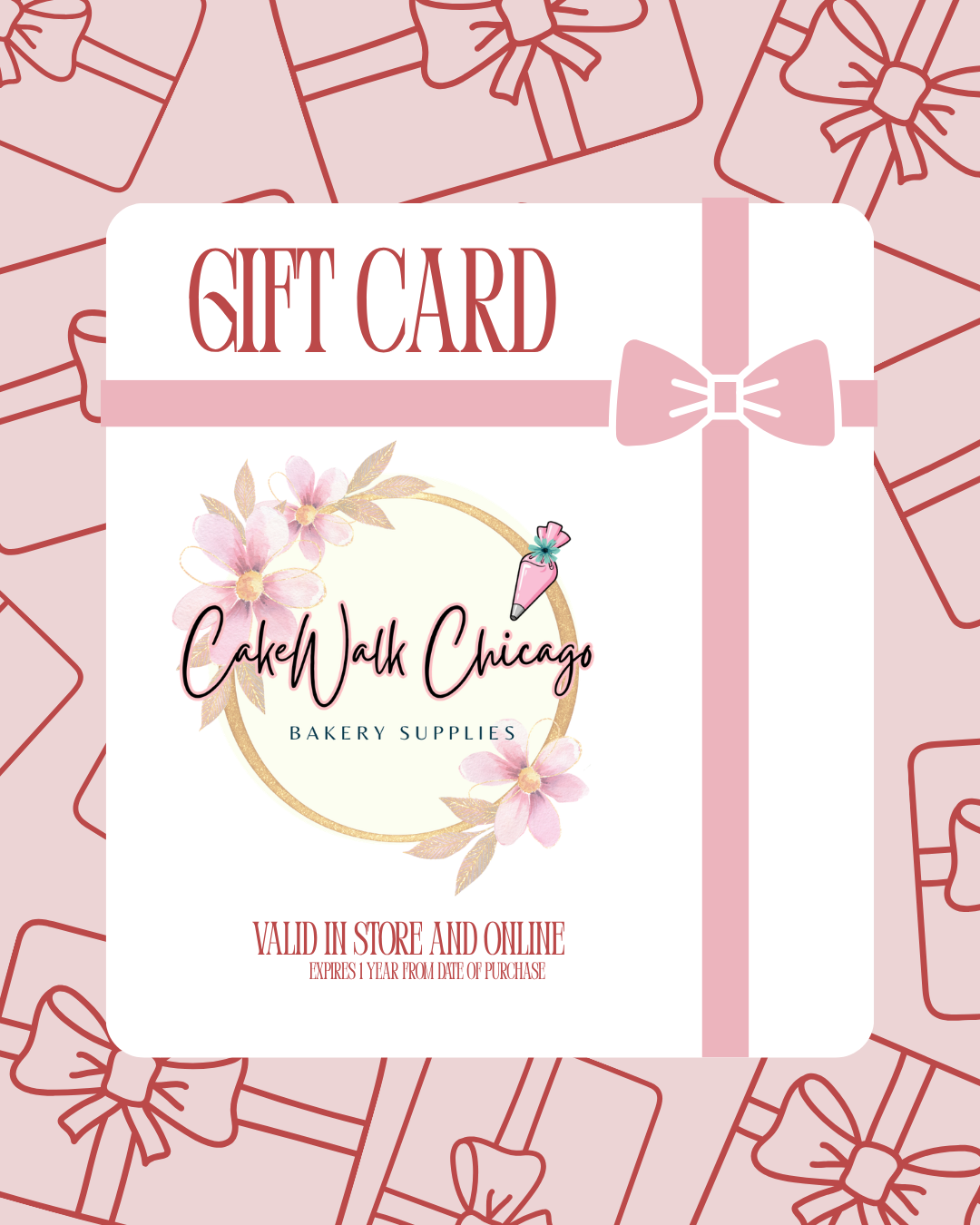 Cakewalk Chicago Store Gift Card