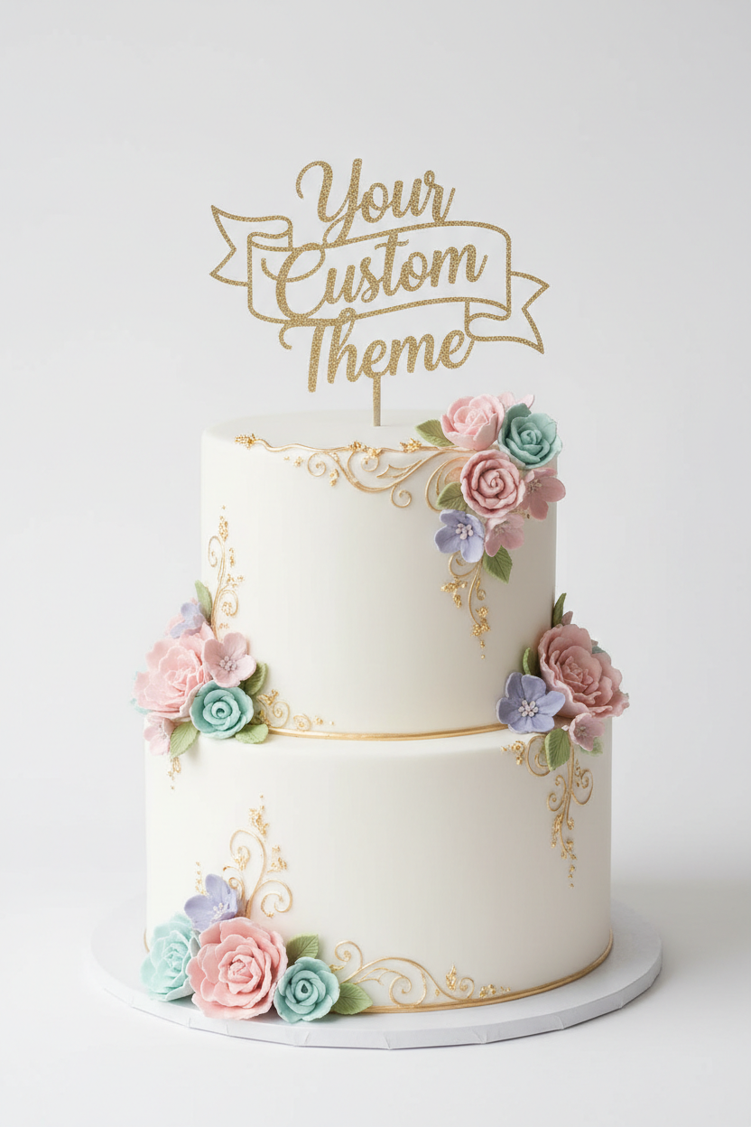 Custom Theme Cake Charm